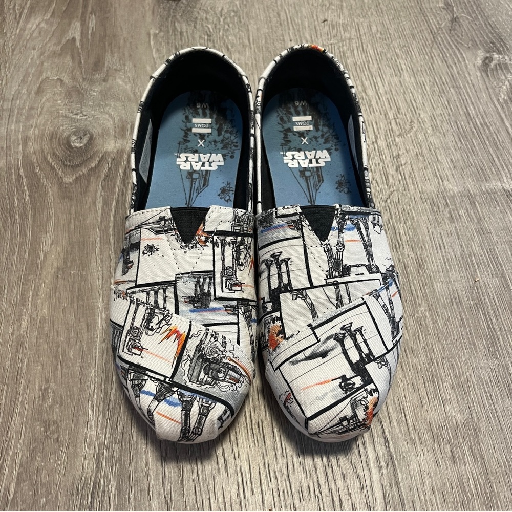 Toms Star Wars Slip Ons
